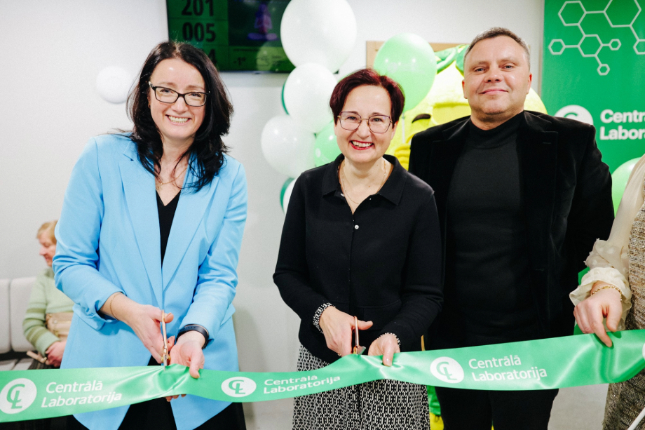 Central Laboratory in Ikšķile opens its 101st branch, improving access to laboratory tests in the region